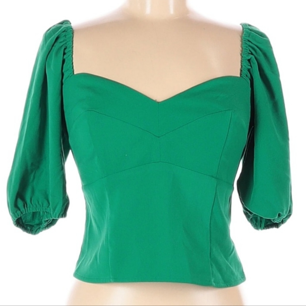 Abercrombie Puff Sleeve Top